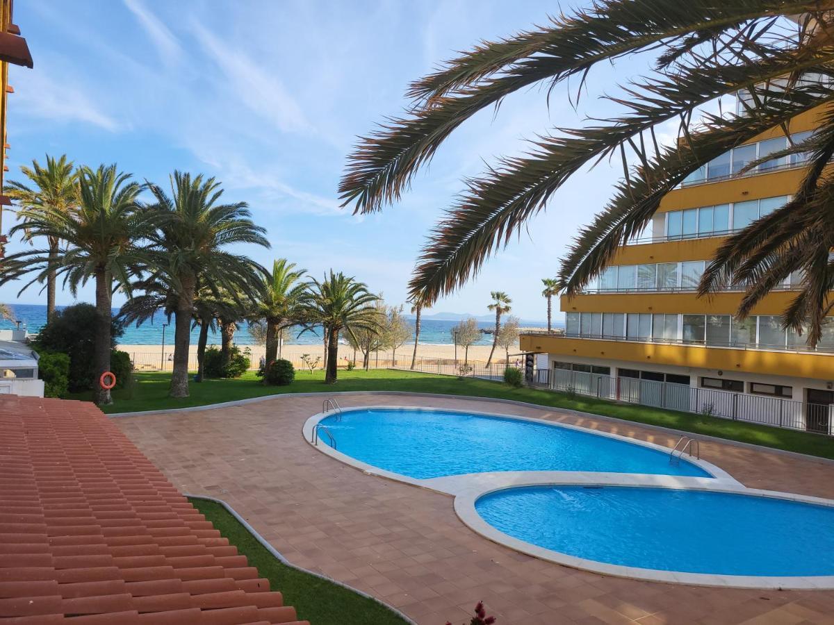Superbe apartement en residence avec piscine Roses Extérieur photo